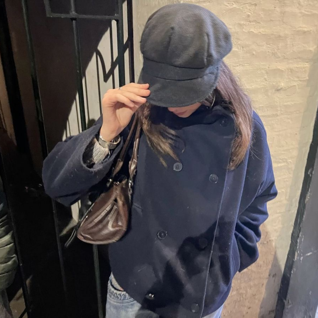 The Mikayla Pea Coat - Ash