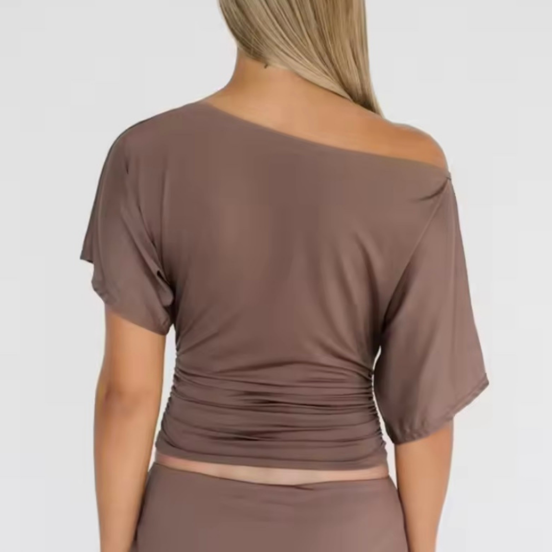 The Charmine Top - Apple