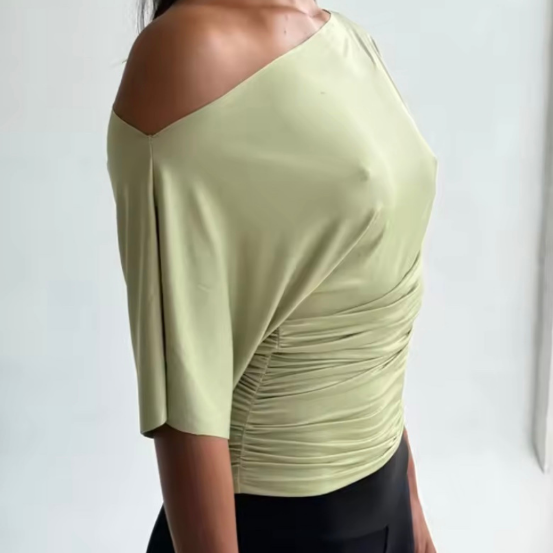 The Charmine Top - Apple