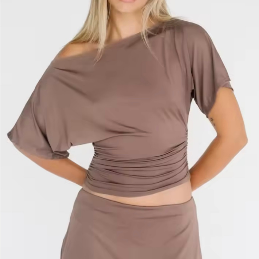 The Charmine Top - Apple